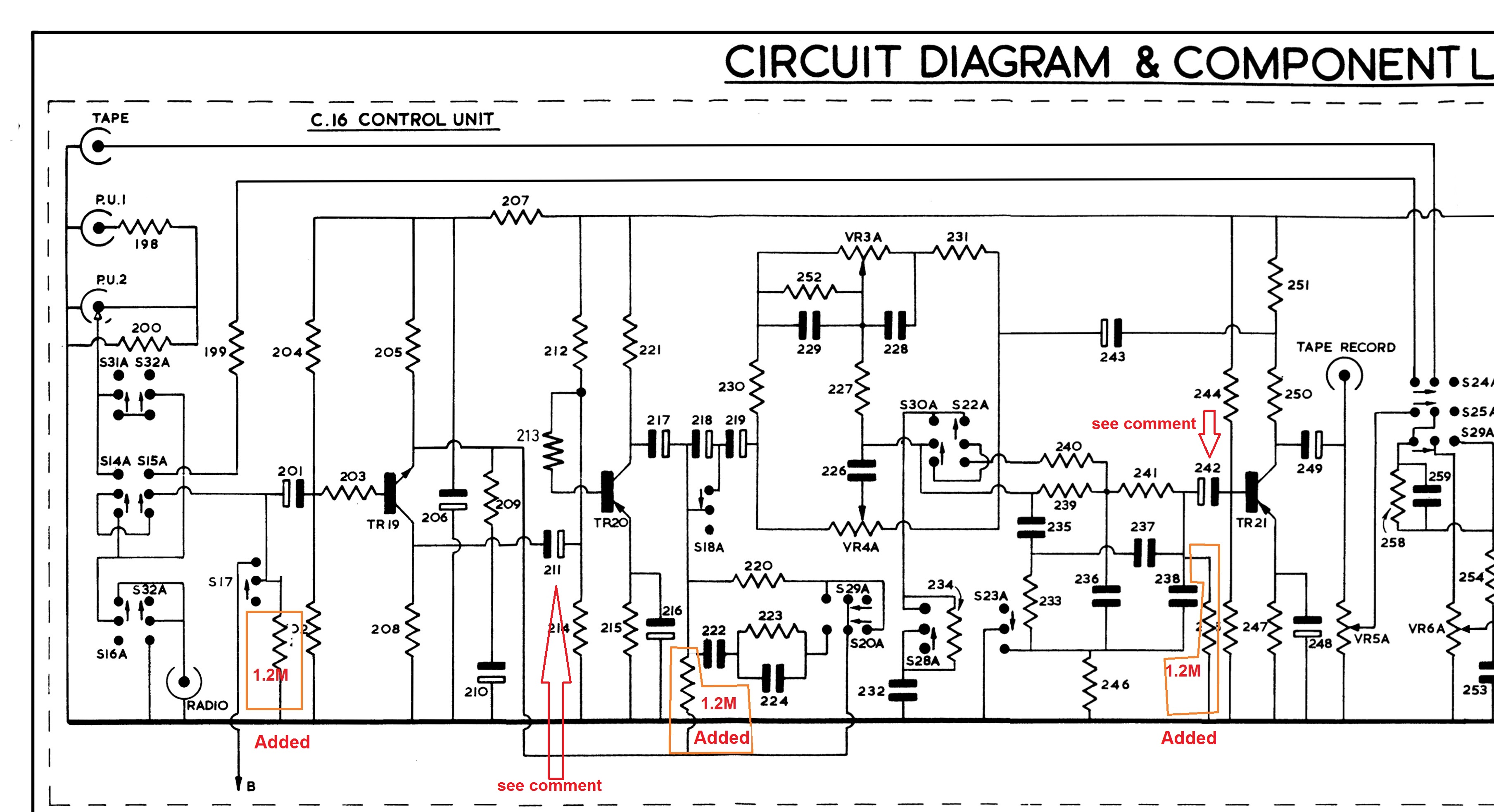 armstrong 521 preamp schematic