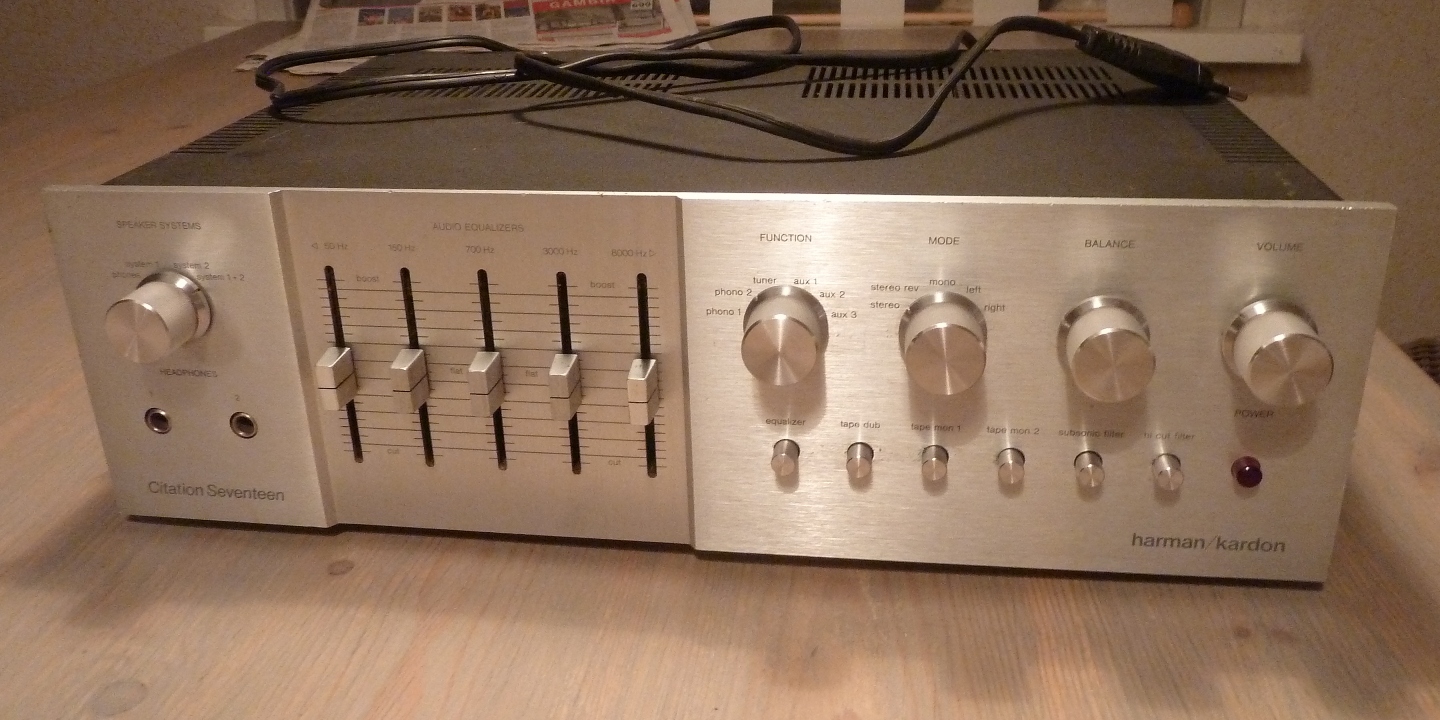 harman kardon citation equalizer