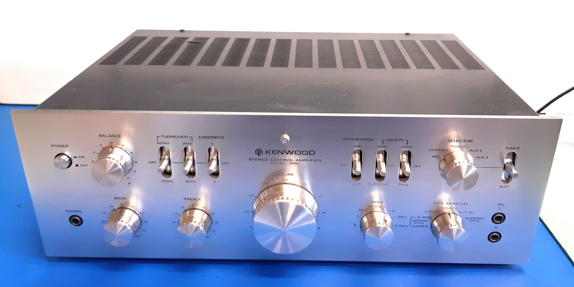 kenwood supreme 700c preamp picture