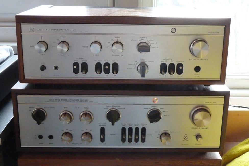 Luxman L-309V amplifier 2014 and SQ507X