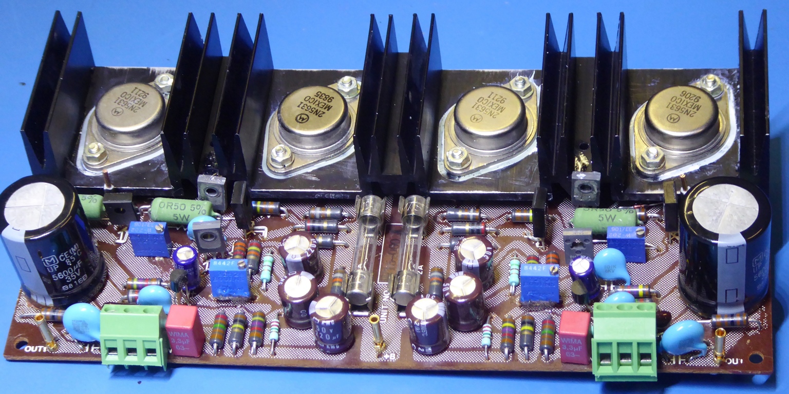 rebuilt pioneer sa700 amplifier board