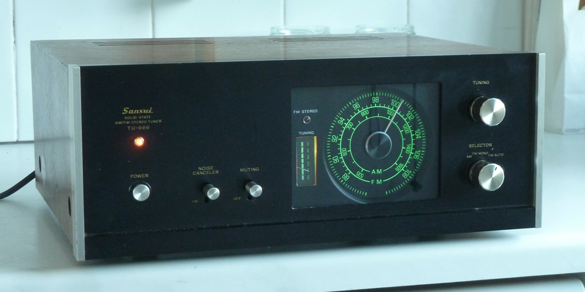 sansui tu-666 refurbishment / restoration / overhaul / recap tu666 